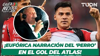 ¡APASIONANTE narración Así cantó el gol de Atlas el Perro Bermúdez  TUDN [upl. by Noval]