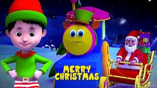 Bob il treno  Jingle bells per bambini  Babbo Natale canzone  natalizie canzoni per bambini [upl. by Sirotek]