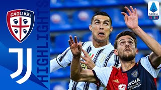 Cagliari 13 Juventus  Ronaldos FirstHalf HatTrick Seals Comfortable Victory  Serie A TIM [upl. by Lifton]