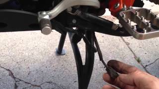 KTM Sidestand Switch Bypass Kit Overview [upl. by Esnofla934]