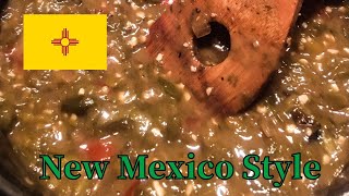 New Mexico Hatch Green Chile Sauce [upl. by Olimpia]