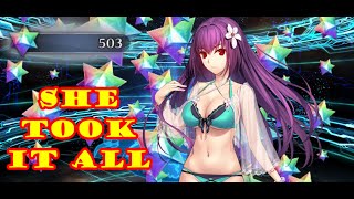 【FGO NA】Artic Summer World ScáthachSkadi Ruler Wu Zetian Caster Summons [upl. by Lory]