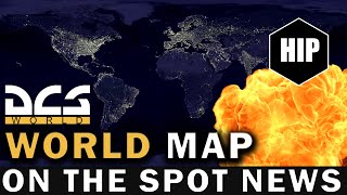 DCS Full World  Earth Map  Napalm  Vietnam  Breaking Newsletter  ON THE SPOT NEW [upl. by Rap]