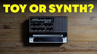 Stylophone GENX1 portable analog synth demo and review [upl. by Scarlet]