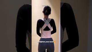 Adjustable Back Posture Corrector Slouching Relieve Pain Belt Women Men viral [upl. by Ilyse]