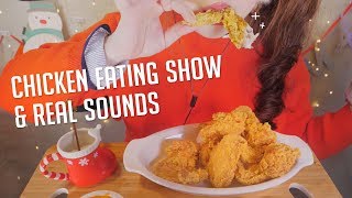 ASMR Crispy Chicken Wings Eating Sounds 🍗 Mukbang No Talking [upl. by Elliot]