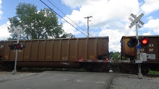 West Monticello Avenue Railroad Crossing Madison TN [upl. by Ware]