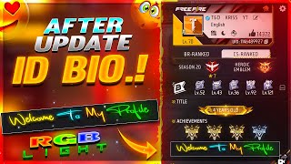 How To Write Colour Text In Free Fire  After Update Free Fire Stylish Bio Trick  FF Id Bio [upl. by Juliana577]