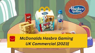 McDonalds Hasbro Gaming 2023 UK Commercial  Happy Meal Eng Subs [upl. by Ilujna]