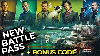 Bonus Code  NEW SNATCH Battle Pass for NOMAD in World of Tanks [upl. by Selestina902]