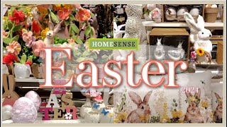 Easter at Homesense  TK Maxx  2024  Easter home decorations [upl. by Penrod]