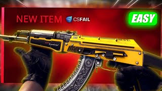 WHEEL WAS CRAZY ON CSFAIL CS2 CASE OPENING 2024  csfail promo code [upl. by Ranita]