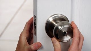 PUSH PULL ROTATE by Brinks  Knob Installation [upl. by Vogele408]