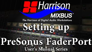 PreSonus FaderPort in Mixbus v34 [upl. by Rhys835]