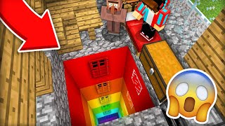 ЖИТЕЛЬ НАШЁЛ РАДУЖНУЮ ПОДЗЕМНУЮ БАЗУ У СЕБЯ ДОМА В МАЙНКРАФТ  Компот Minecraft [upl. by Stroup272]