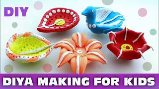 How To Make DIY Diwali Diya  DIY Diwali Diya Decoration Ideas [upl. by Ikey827]