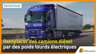 Renault Trucks se lance dans l’électrification de ses opérations logistiques [upl. by Felty]