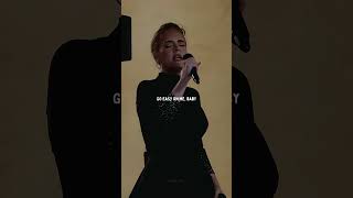 Adele  Easy on Me Lyrics lyrics live adele 2024 [upl. by Eirolav]