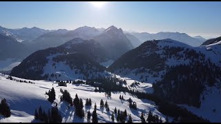 Skitouren Bregenzerwald Alpe Stoggertenn  am Fuß des Diedamskopfes Geheimtipp von Schönenbach aus [upl. by Norrahs371]