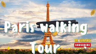 Paris walking tour travel paris france [upl. by Asiek]