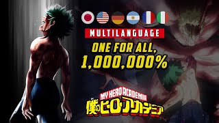 SMASH 1000000  quotDeku vs Muscularquot Multilanguage [upl. by Nairrod]