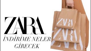 ZARA İNDİRİMİNE NELER GİRECEK ZARA SALE [upl. by Fromma]