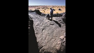 The Masterpiece of the Dabous Giraffes  African Rock Art [upl. by Langston]