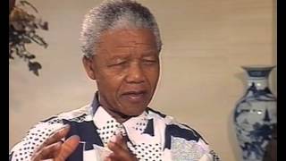 Evita Bezuidenhout interviews President Nelson Mandela 17 November 1994 [upl. by Darbee228]