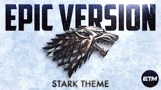 House of the Dragon  Stark Theme  EPIC Trailer Version  Game of Thrones [upl. by Hamil]