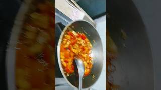 Gathiya tameta ka sabji kaise banate hai recipe Gujarati gathiya tameta nu shaak recepi Gujarati [upl. by Enidlarej]