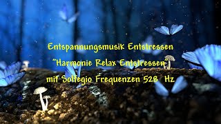 Entspannungsmusik quotHarmonie Relax Entstressenquotmit Solfegio Frequenzen 528 Hz [upl. by Junno429]