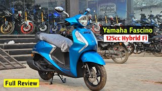 Yamaha Fascino 125 Hybrid 2024  Fascino Standard Model Review 💥 [upl. by Ronnie869]