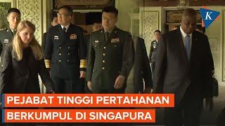 Pejabat Pertahanan Dunia Adakan Pertemuan di Singapura Ada Apa [upl. by Ayota]