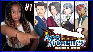 OBJECTION  Phoenix Wright Ace Attorney Trilogy Gameplay  Part 1 [upl. by Mich282]