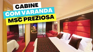 COMPREI CABINE BINGO INTERNA E GANHEI CABINE COM VARANDA  MSC PREZIOSA [upl. by Beera472]