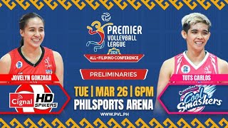 CIGNAL vs CREAMLINE  Full Match  Preliminaries  2024 PVL AllFilipino Conference [upl. by Eillak472]