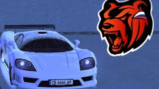 Saleen s7 на Блэк Раша Конкурент Ferrari F40 [upl. by Aillimac328]