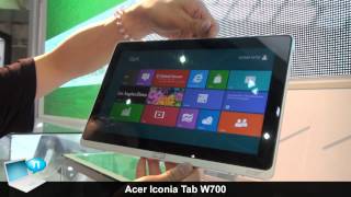 Acer Iconia Tab W700 Windows 8 tablet [upl. by Hairim85]