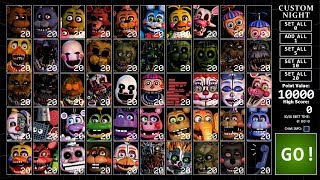 Ultimate Custom Night Main Menu Soundtrack OST  Eisoptrophobia  1 HOUR [upl. by Alonso]