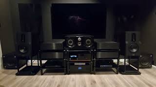 Lyngdorf MP40 with JL Audio e110 subs [upl. by Lou]