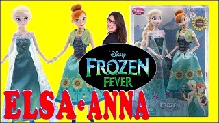 ANNA amp ELSA FROZEN FEVER Review Recensione By Giulia Guerra [upl. by Ynnus]