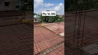 Ply vs Ms Shuttering shorts viral [upl. by Acinad]