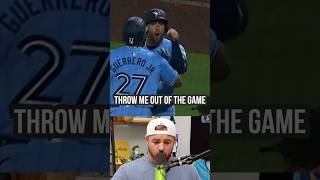 George Springer is extremely upset with the umpire a breakdown mlb baseball bluejays umpire [upl. by Hpeseoj]