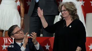 Watch JD Vance Honors His Mothers Struggles During RNC Speech  WSJ News [upl. by Dulcie]