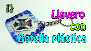 Llavero personalizable con botella plástica Reciclaje Ecobrisa [upl. by Annocahs796]