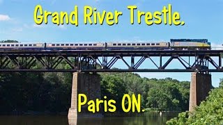 Grand River Trestle Paris ON [upl. by Ecenaj]