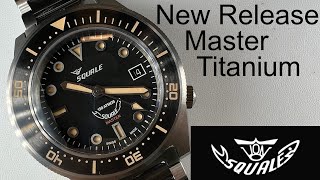 The New Squale Master Titanium 12KM diver [upl. by Sedinoel]