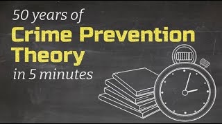 50 Years of Crime Prevention Theory in 5 Minutes FINAL [upl. by Notxam]