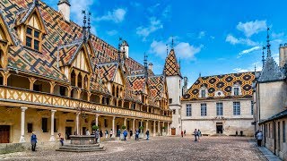 Beaune France • Including the Hospices de Beaune in Burgundy France [upl. by Friede523]