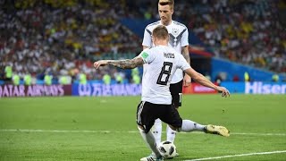 Toni Kroos Freistoß Tor Schweden 1  2 Deutschland ARD  Das Erste [upl. by Nona]